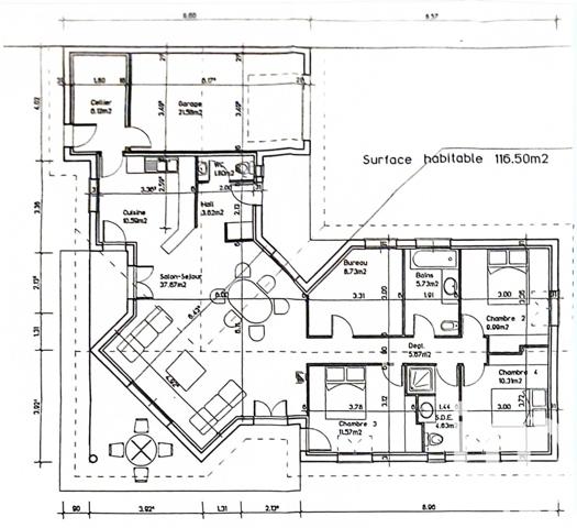 Maison à vendre 5 pièces 117 m² Saint-Geours-de-Maremne