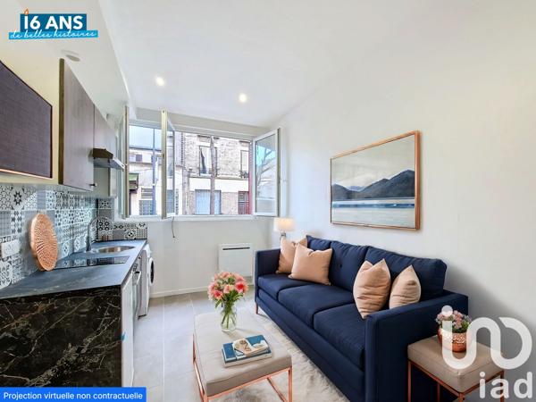 Appartement à vendre 4 pièces 41 m² Saint-Ouen-sur-Seine