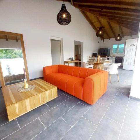 Maison neuve, 3 pièces plain pied, meublée à vendre à SAINTE ANNE (971), GUADELOUPE, piscine et clôturée