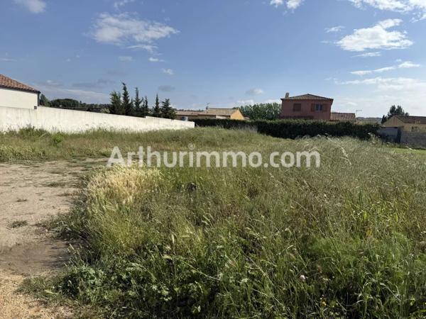 Vente Terrain 748 m2 à Fontcouverte
