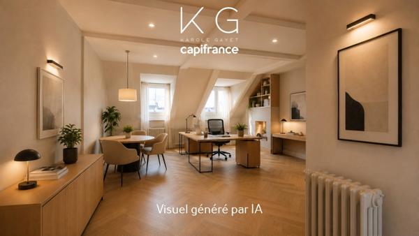 Proximité immédiate de Deauville, bureaux à louer 150 m² sur 2 étages pour professions libérales et activités tertiaires