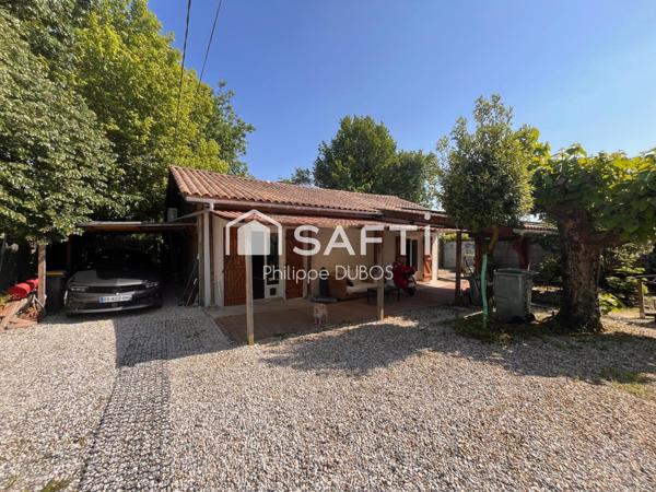 Deux maisons indépendantes sur 696m2 de terrain