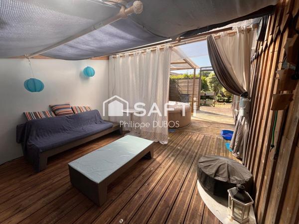 Deux maisons indépendantes sur 696m2 de terrain