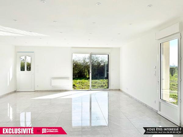 Exclusivité sur Breteuil - Maison neuve, 85 m2, 3 chambres, terrain de 1575 m2