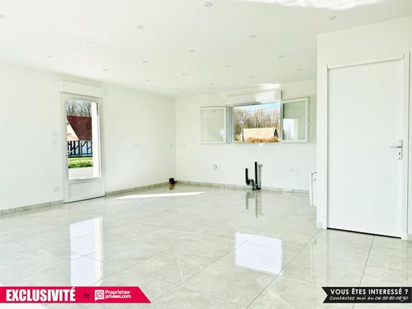 Exclusivité sur Breteuil - Maison neuve, 85 m2, 3 chambres, terrain de 1575 m2