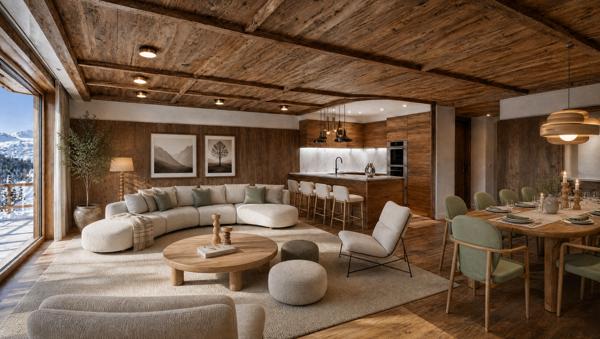 Vente Appartement de luxe Méribel Les Allues 5 Pièces 140 m²