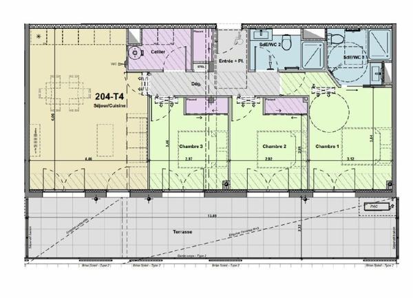 Appartement à vendre  4 pièces • 78,56 m2 Port-la-Nouvelle