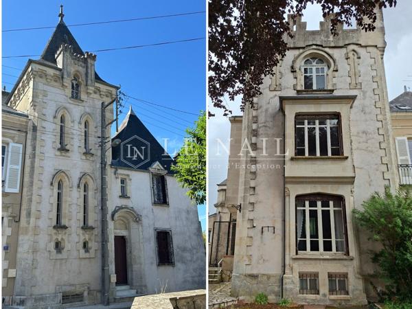 Dans le sud de la Vendée, demeure du XIXe siècle, dans le centre historique