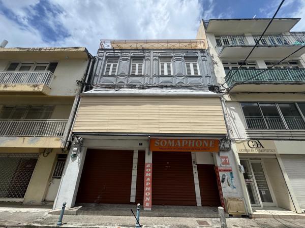 immeuble rendement locatif commerces et logement