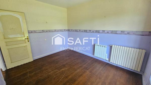 Maison spacieuse à rénover,vie plain pied possible