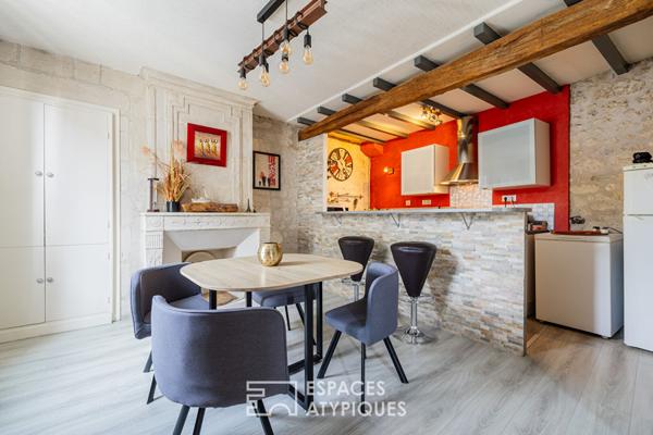 Maison de ville singulière au coeur de Saintes