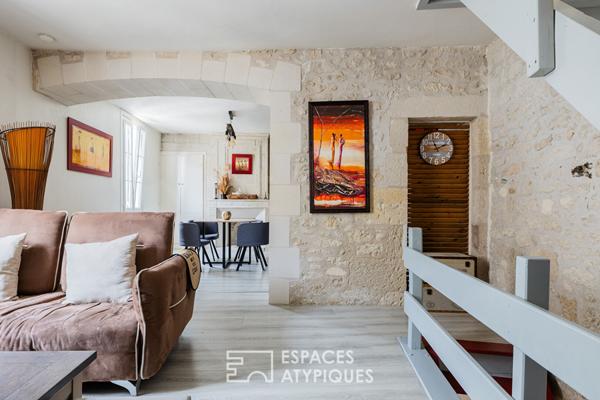 Maison de ville singulière au coeur de Saintes