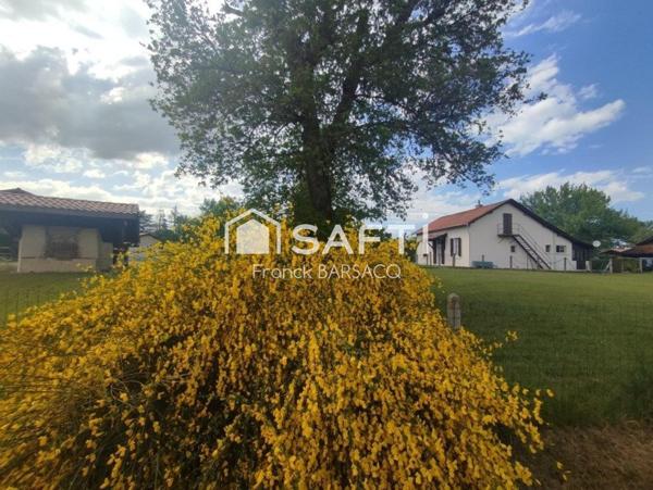 MAISON DE CAMPAGNE AVEC DEPENDANCE ET GRAND JARDIN