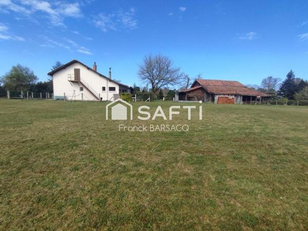 MAISON DE CAMPAGNE AVEC DEPENDANCE ET GRAND JARDIN