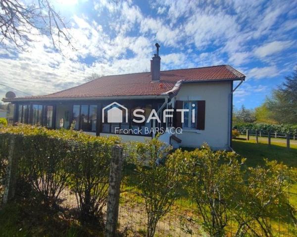 MAISON DE CAMPAGNE AVEC DEPENDANCE ET GRAND JARDIN