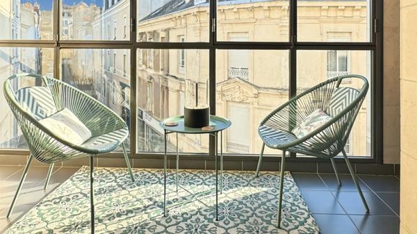 ANGERS Hyper centre T3 73 m2 avec Loggia, ascenseur et parking en résidence de standing