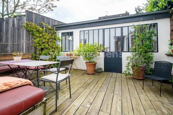 Charmante maison 1920 rénovée 125m2 4 chambres calme et jardin