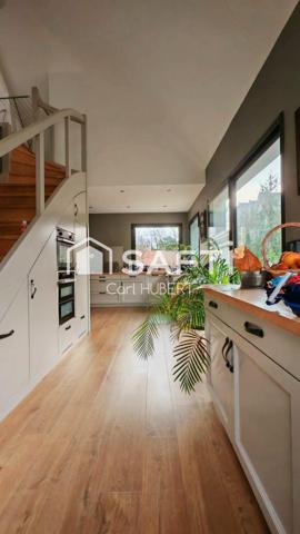 Maison contemporaine face à la Baie