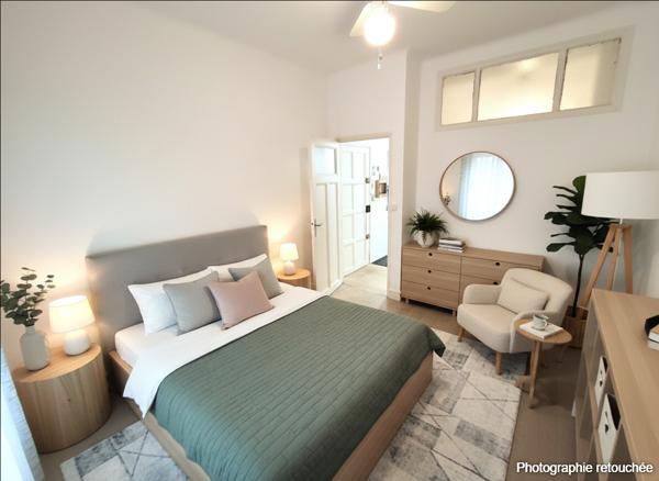 Appartement 3 pièces avec terrasse à Marseille 13005 - Conception Camas