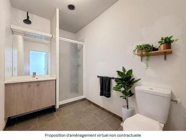 A VENDRE - TOULOUSE entre Lalande et Aucamville - Appartement T2 44m² et une place de parking