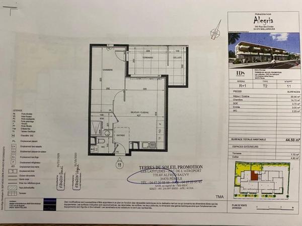 Appartement à louer à Baillargues (34670)
