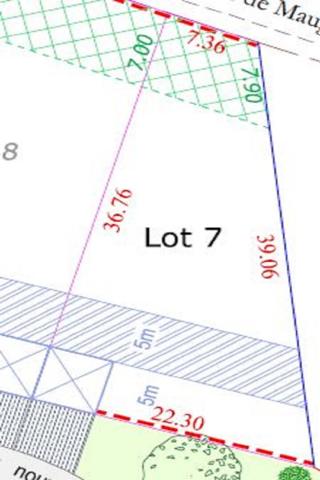 Terrain 537 m2