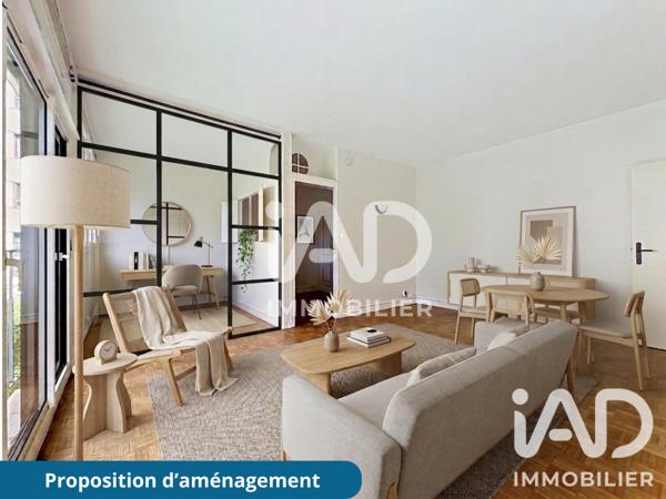 Appartement à vendre 3 pièces 61 m² Antony