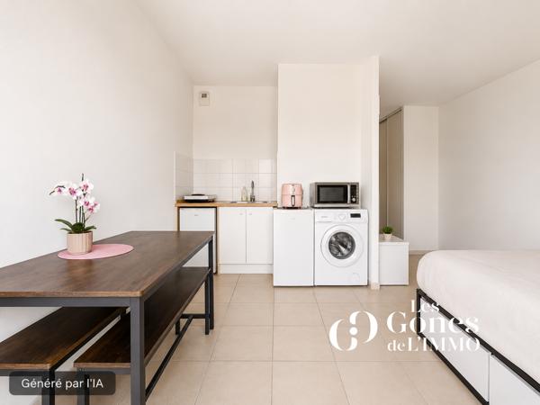 Studio 1 pièce(s) 24.39 m²