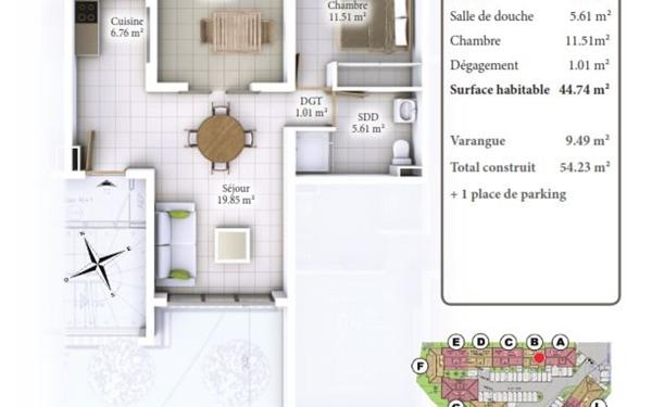 Appartement à vendre