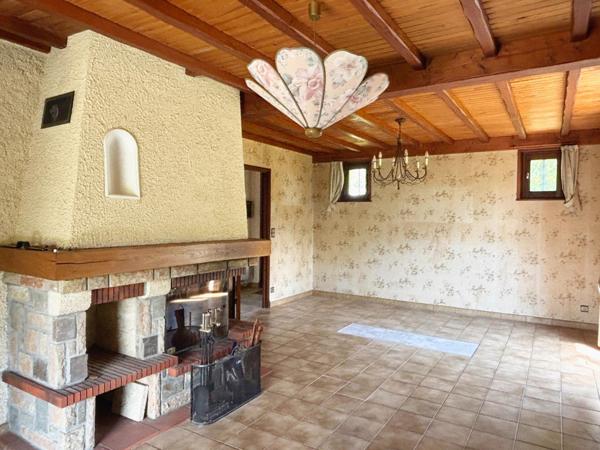 Maison de plain-pied à Saint-Baudille – Vue imprenable et beau potentiel