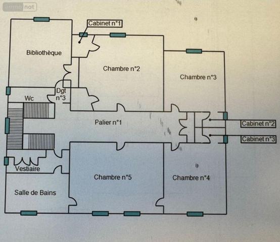 Maison de maître à vendre à Aixe-sur-Vienne en Haute-Vienne (87700), ref : 87006/1177