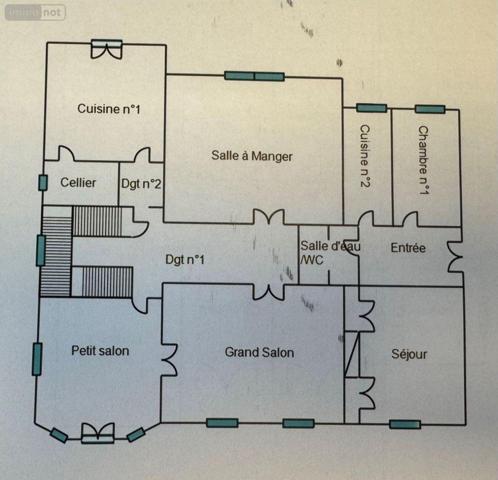 Maison de maître à vendre à Aixe-sur-Vienne en Haute-Vienne (87700), ref : 87006/1177