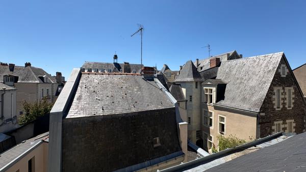 Appartement T1 calme et lumineux à vendre en hyper centre d'Angers