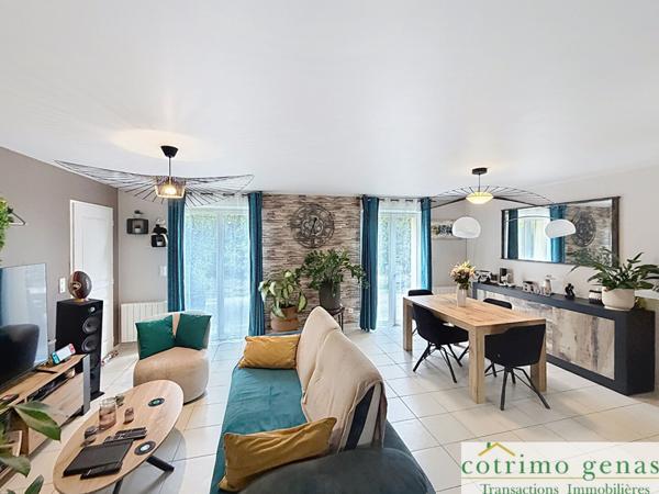 GENAS Maison de 82m² hab. Terrain 319m²