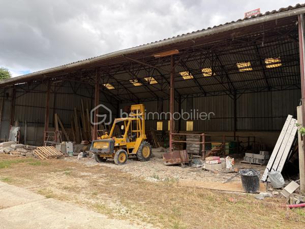 Je vous propose à la vente, 3 hangars agricoles édifiés sur une parcelle de terrain de 1700m2 environ. 

Hangar 1 : 335m2 environ 
Hangar 2 : 350m2 environ 
Hauteur de 8,50 mètres. 
Les hangars 1 et 2 sont accolés. 

Hangar 3 : 420m2 environ 

Entrée indépendante pour l’accès. Parcelle close. L’ensemble est situé dans un environnement calme.