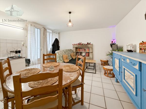 CONCARNEAU - APPARTEMENT T3 AVEC COUR - 45,93 M²
