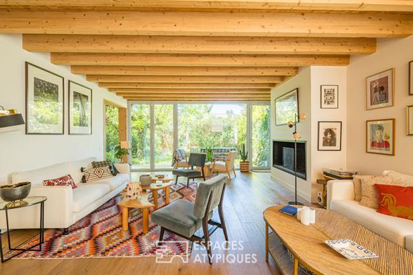 Superbe villa en pierre rénovée par Architecte à Caudéran avec jardin