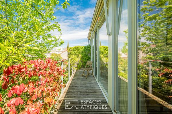 Superbe villa en pierre rénovée par Architecte à Caudéran avec jardin