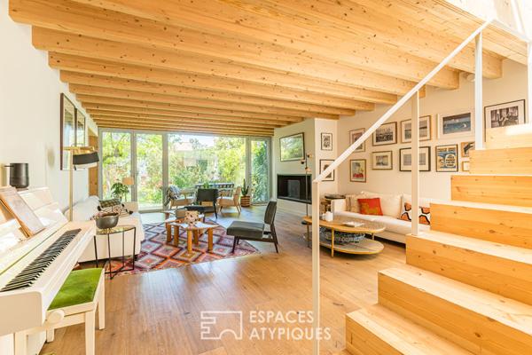 Superbe villa en pierre rénovée par Architecte à Caudéran avec jardin