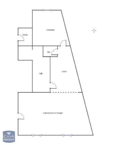 Appartement à vendre 2 pièces 53.47m² Charleville-Mézières (08000)
