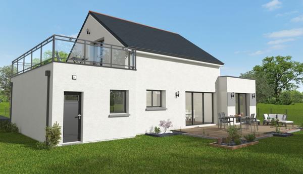 Terrain + Maison à vendre 5 pièces - 131 m²