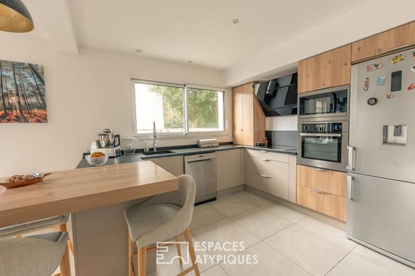 Villa contemporaine avec studio indépendant et piscine