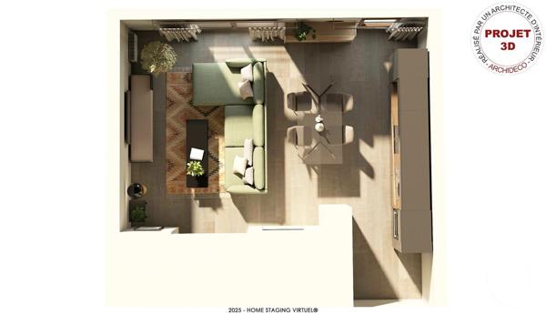 Appartement F3 à vendre  3 pièces - 95,51 m2 GRANVILLE - 50