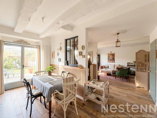 Maison rénovée de caractère, 4 chambres,107 m2 - Hennebont, secteur Haras.