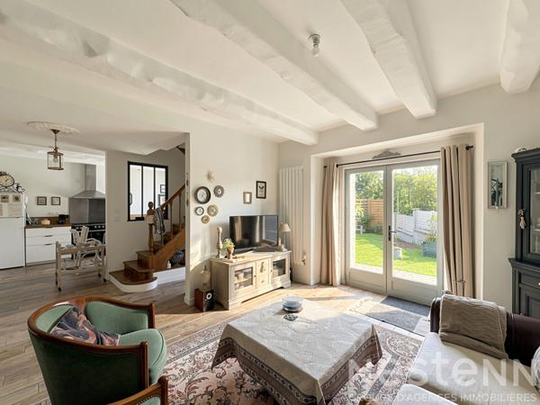 Maison rénovée de caractère, 4 chambres,107 m2 - Hennebont, secteur Haras.