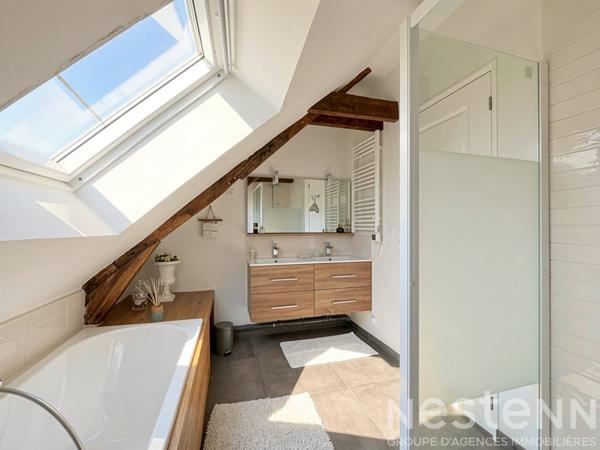 Maison rénovée de caractère, 4 chambres,107 m2 - Hennebont, secteur Haras.