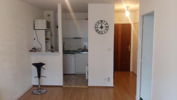 Appartement  centre  d'Orleans, 2 pièces 34 m2, place parking