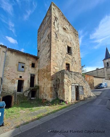 Batisse de caractère en pierre à rénover SAUVAGNAT SAINTE MARTHE (63)