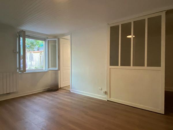 Appartement Bordeaux T1 bis 32 m2 avec terrasse et jardin