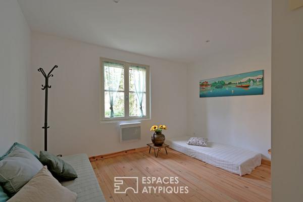 Appartement rénové et confidentiel au coeur d’un village proche d’Uzès